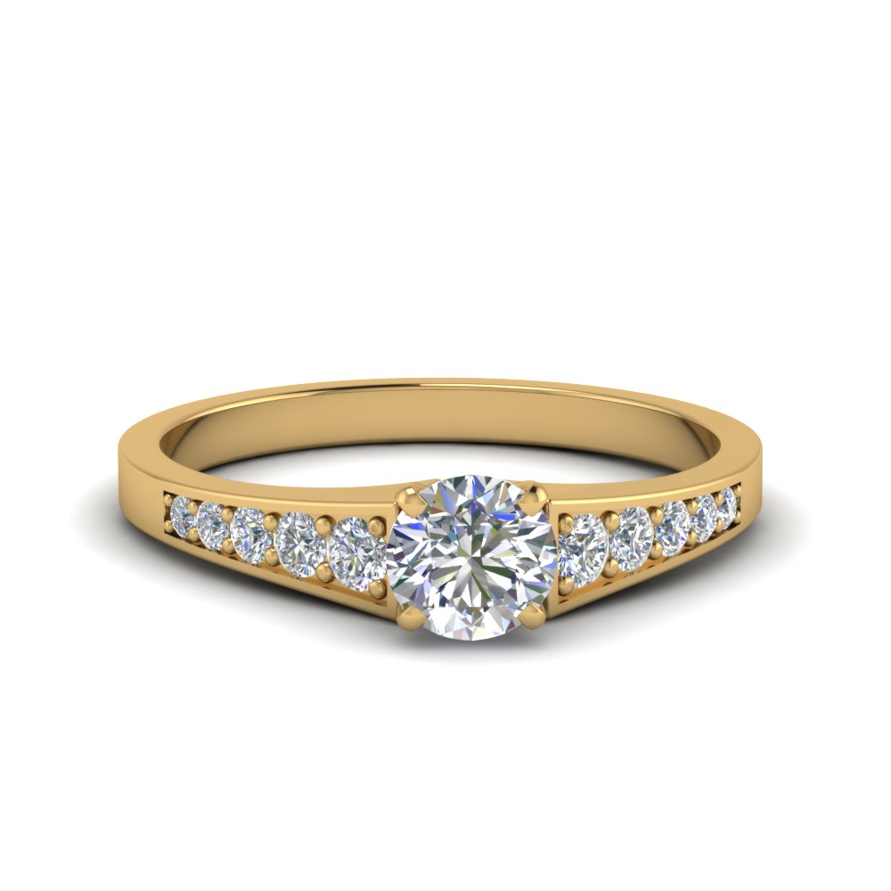 0.14 Ct Round Cut Sim Diamond 14K White Gold Fn Cluster Engagement Wedding Ring 