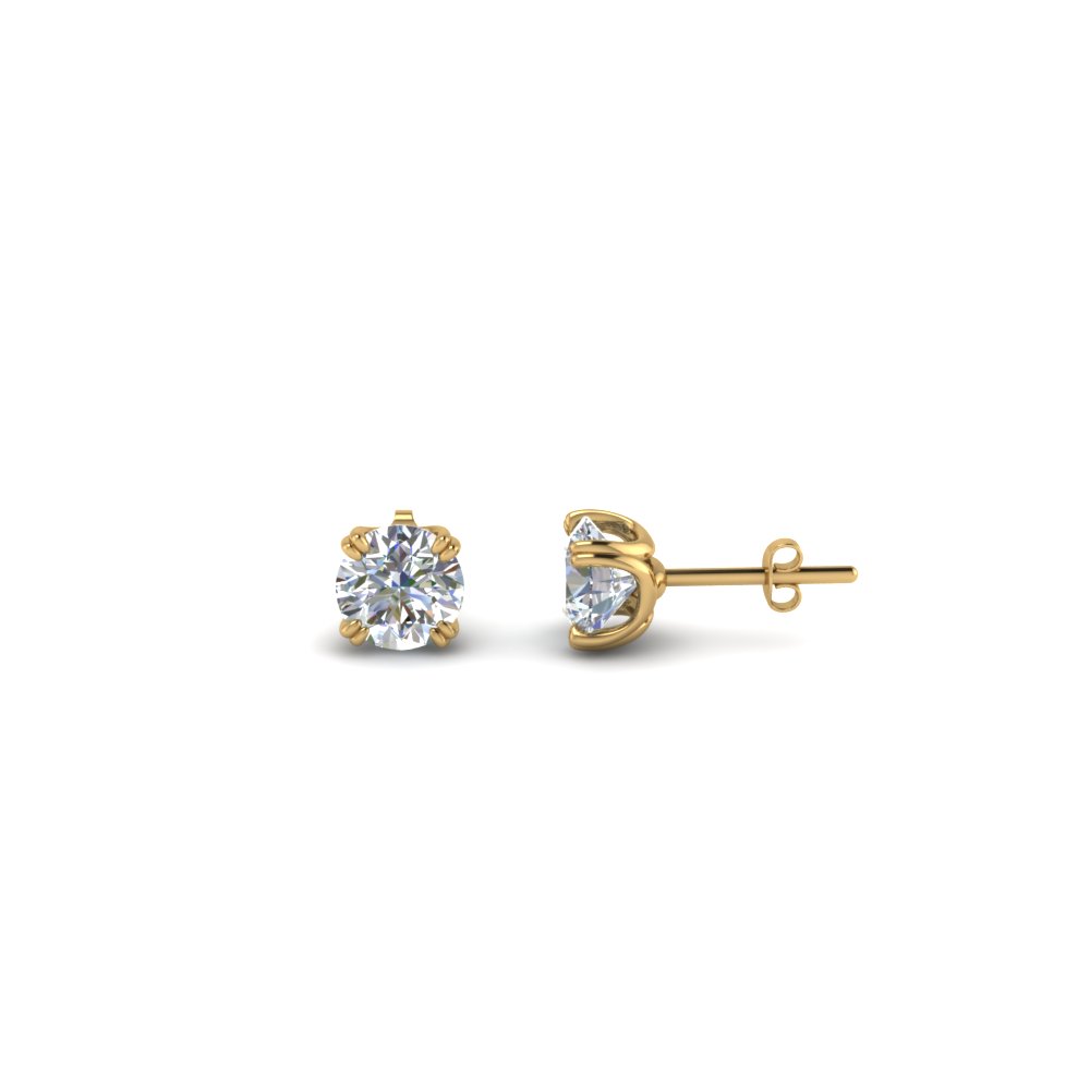 14K Gold Love Heart Star Cubic Zirconia Stud Earrings Women Wedding Jewelry  Gift | eBay