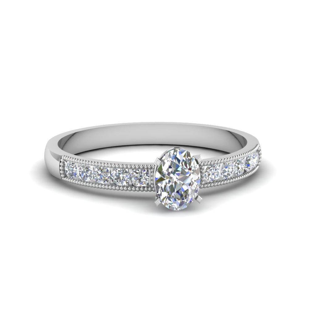 0.65 ct. oval diamond milgrain engagement ring in FDENS3054OVR NL WG.jpg