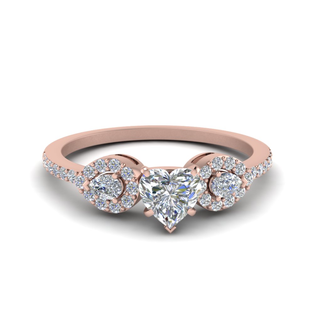 0.75 ct. heart diamond petite 3 stone engagement ring in FDENS3109HTR NL RG.jpg