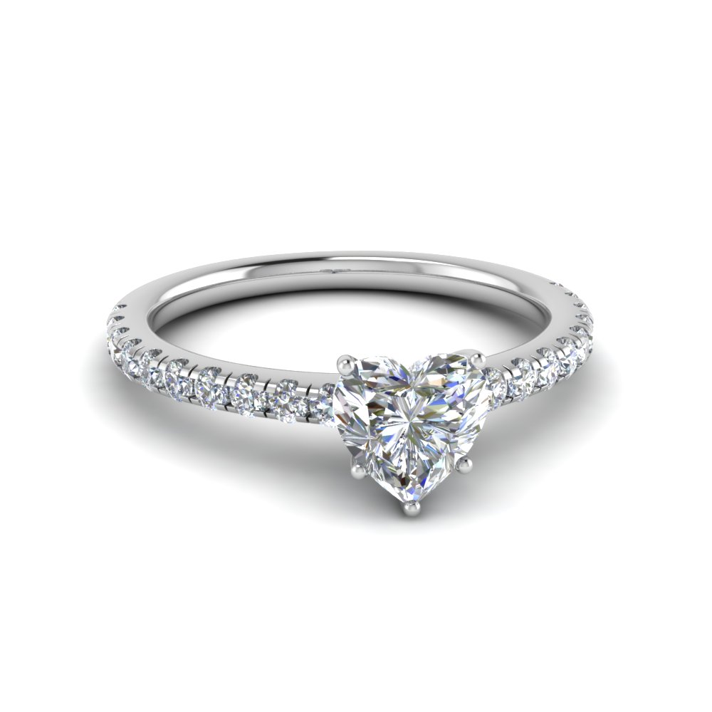 1 Ct. Diamond Beautiful Heart Mom Ring