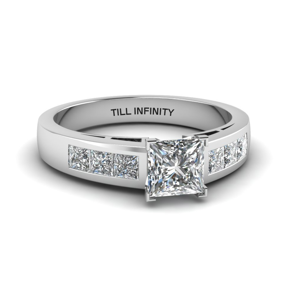 1.15 Ct. Channel Diamond Wedding Ring