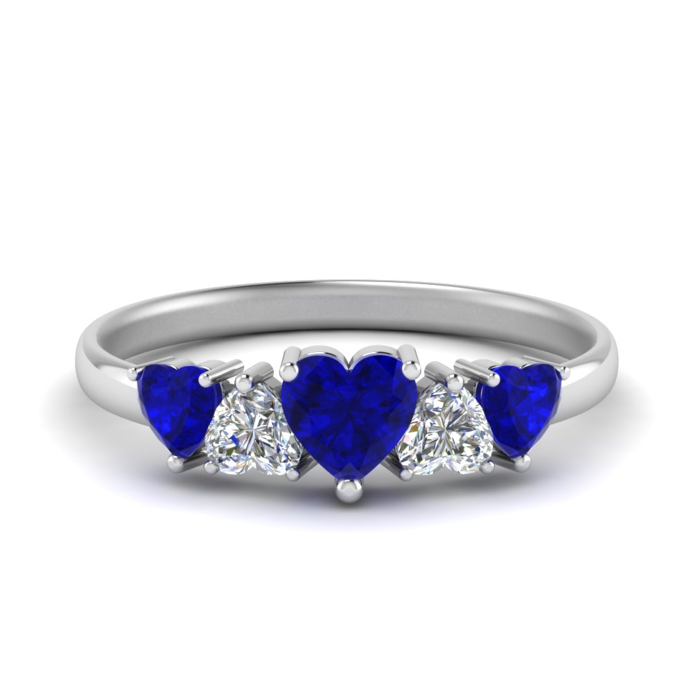 1.50-ct.-five-heart-diamond-wedding-band-with-sapphire-in-FD8912GSABL-NL-WG