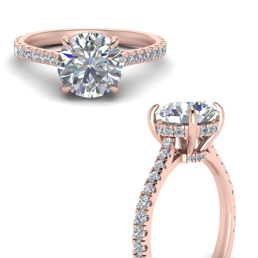 2 carat diamond hidden halo engagement ring in FD9128RORANGLE3 NL RG.jpg