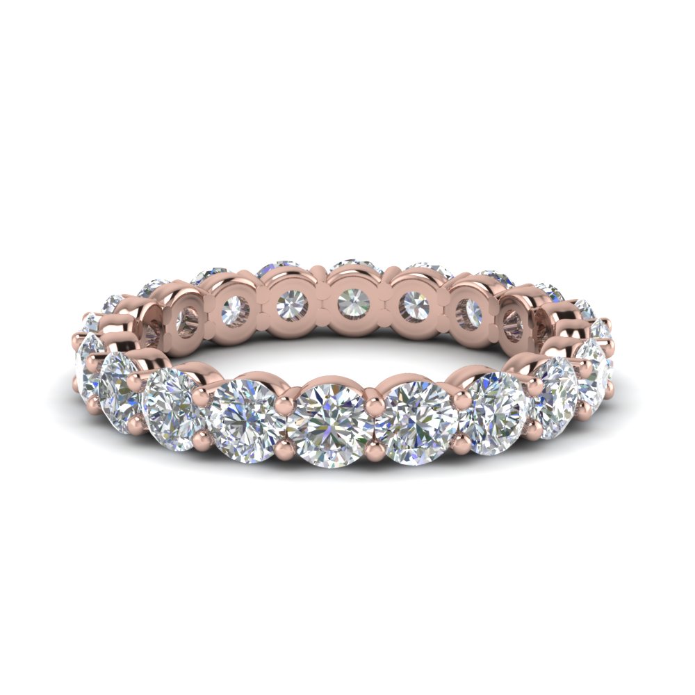 2 Carat Round Diamond Eternity Band