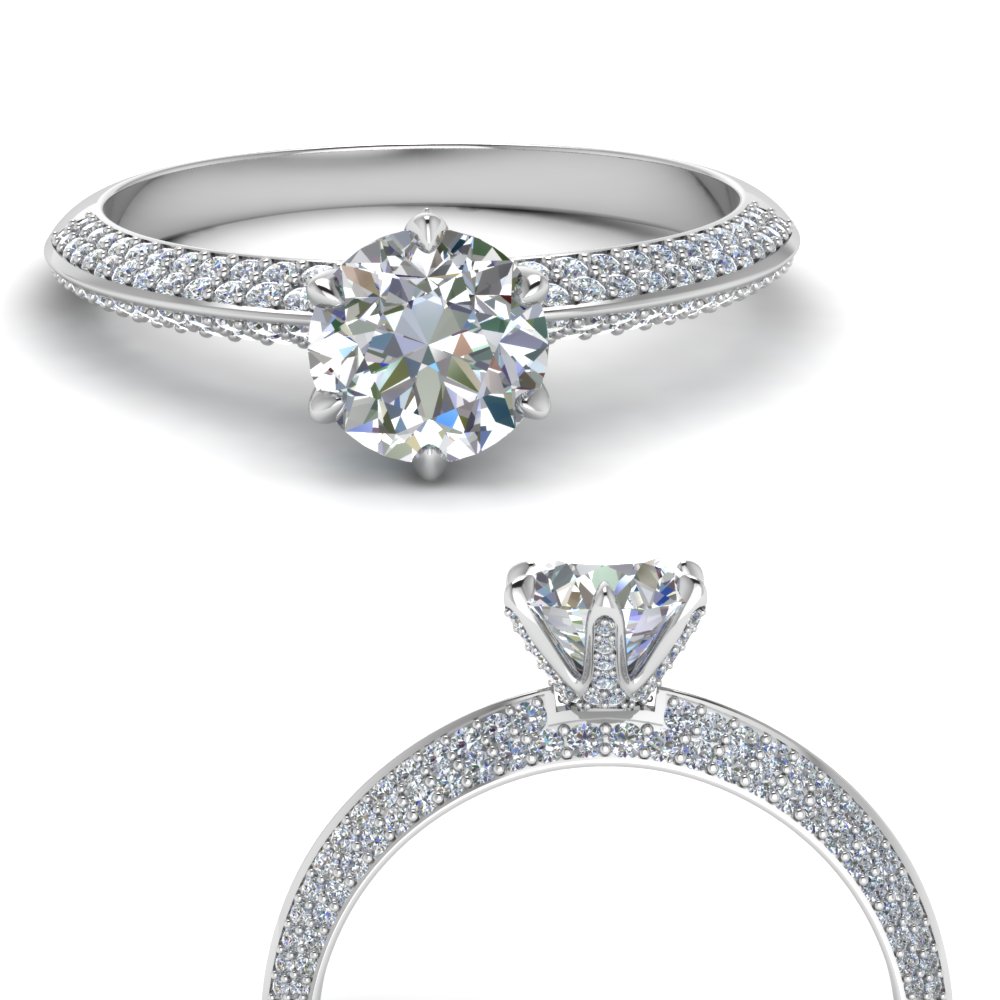 2 ct. diamond pave wrap engagement ring in FD9156RORANGLE3 NL WG.jpg