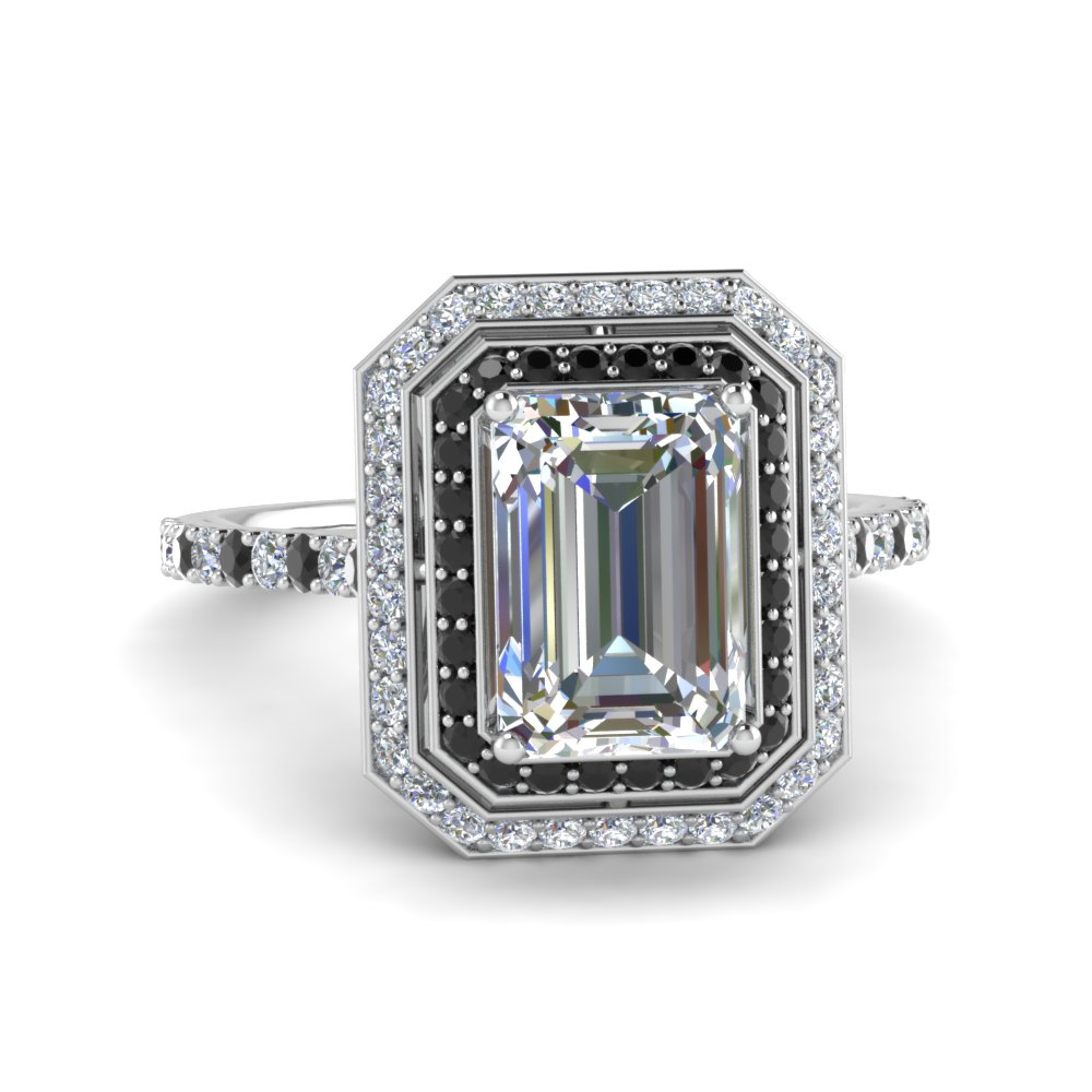 expensive black diamond engagement rings
