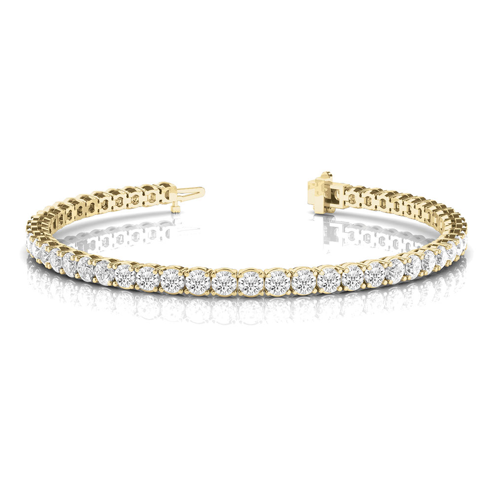 3 carat diamond tennis bracelet