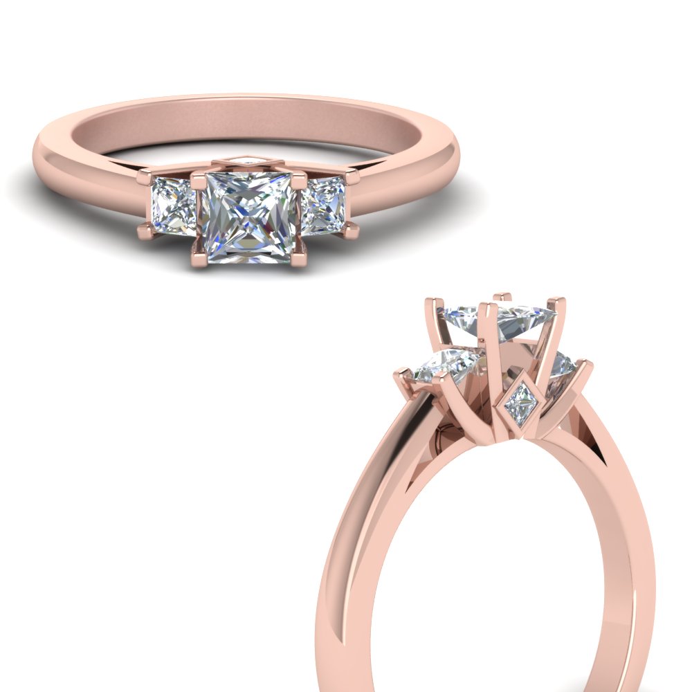 lotus prong princess cut diamond engagement ring in FDENR7756PRRANGLE3 NL RG.jpg