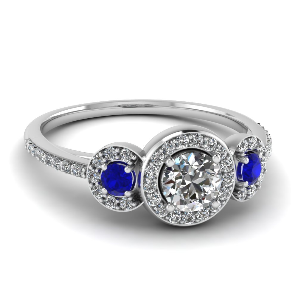 sapphire wedding rings