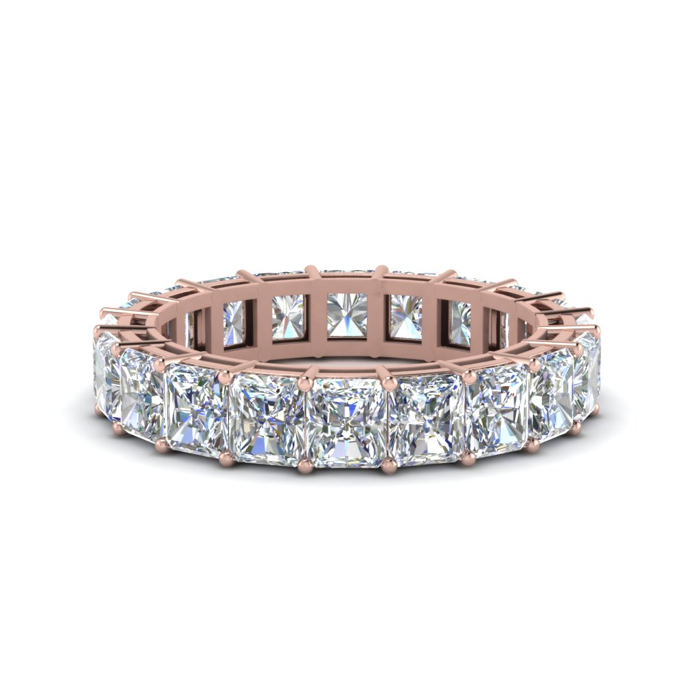 Rose Gold Eternity Bands
