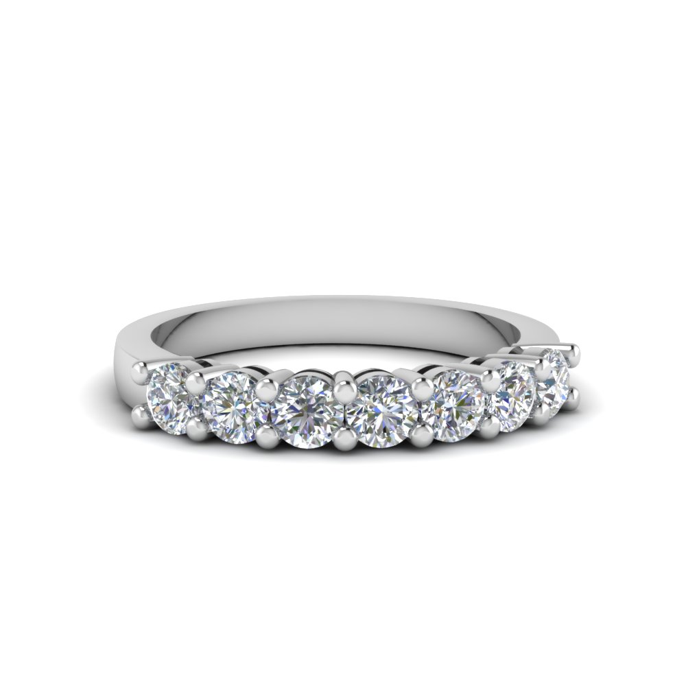 7 Stone Anniversary Diamond Band