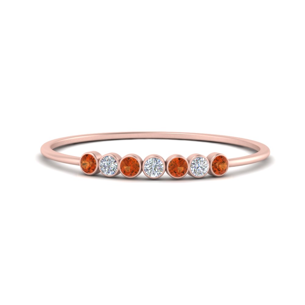 7-stone-bezel-anniversary-diamond-band-with-orange-sapphire-in-FD9428RORGSAOR-NL-RG