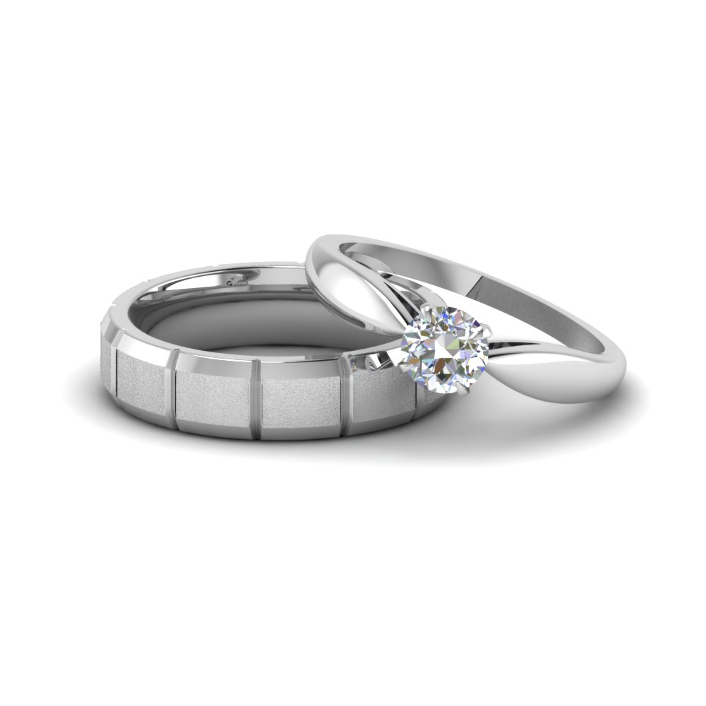 His And Hers Platinum Wedding Rings
