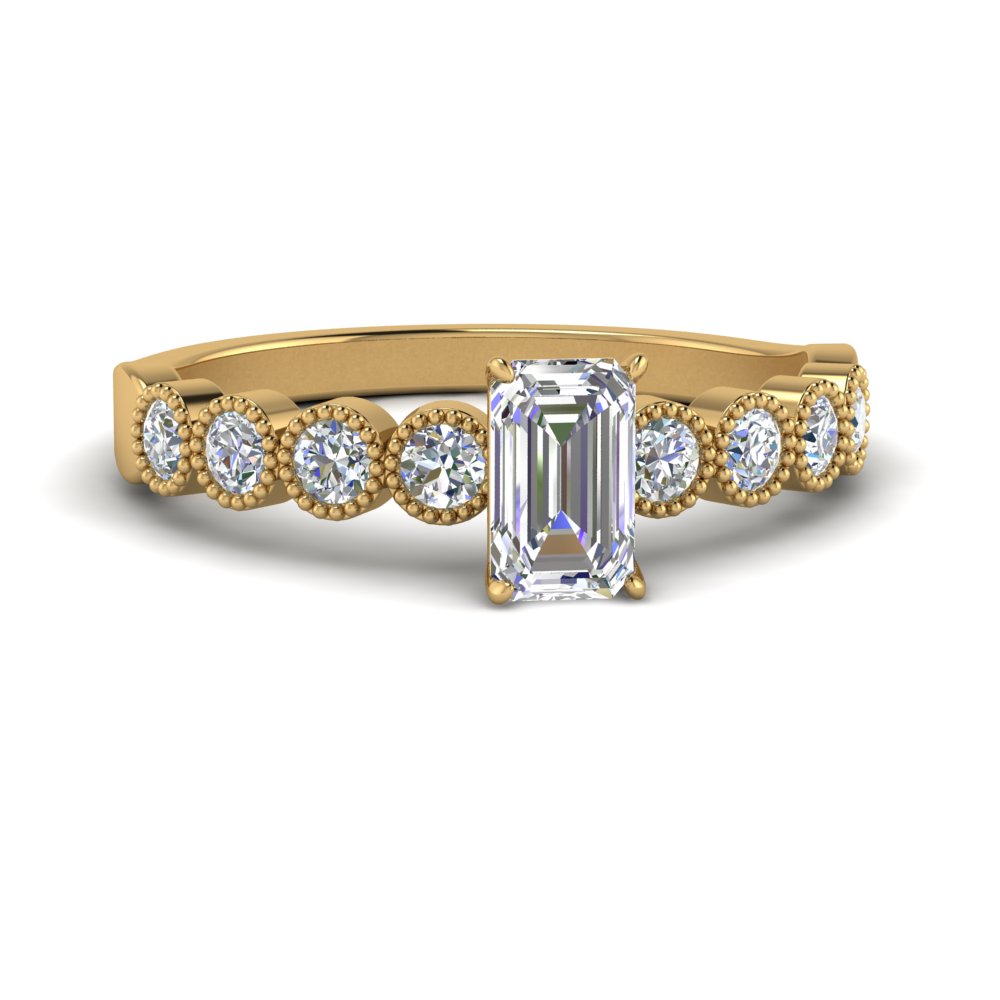 antique-bezel-set-emerald-cut-diamond-engagement-ring-in-FD9337EMR-NL-YG