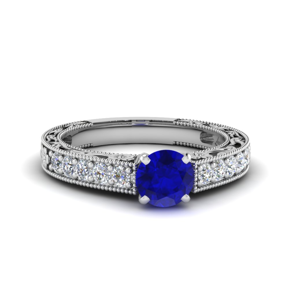 Antique Sapphire Engagement Rings - Engagement Rings
