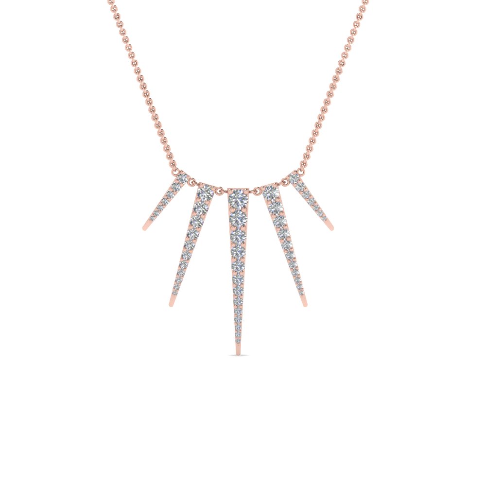 Art Deco Graduated Diamond Necklace