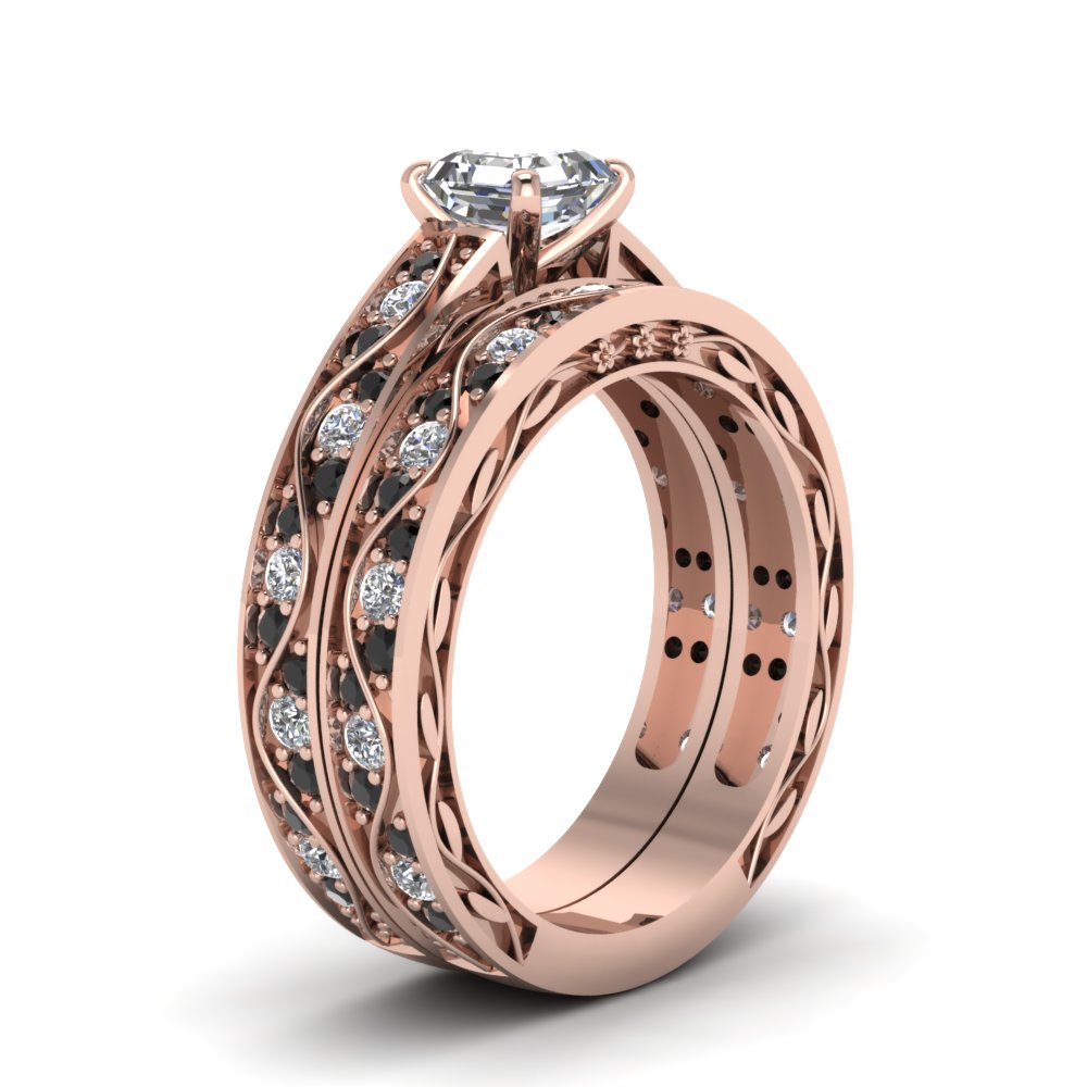 filigree wedding set