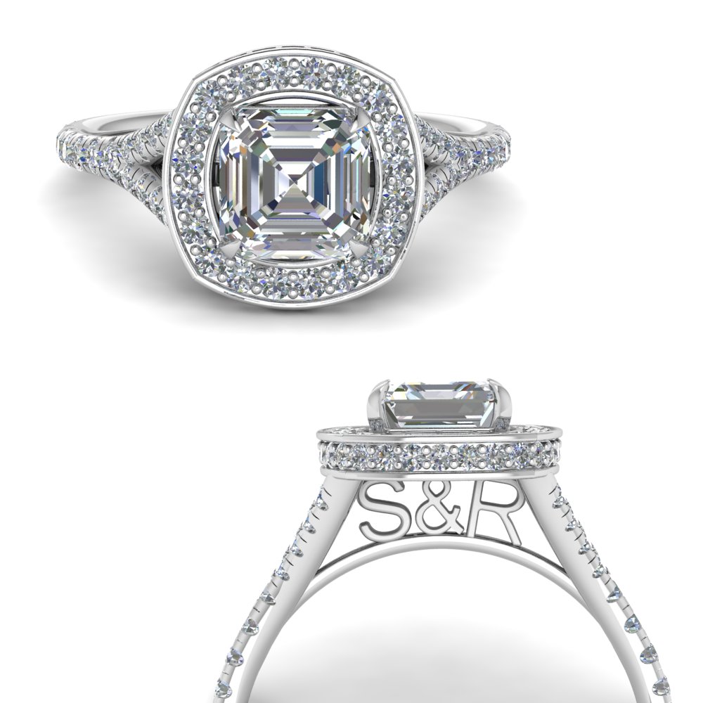 asscher-cut-personalized-under-halo-diamond-engagement-ring-in-FD9152ASRANGLE3-NL-WG