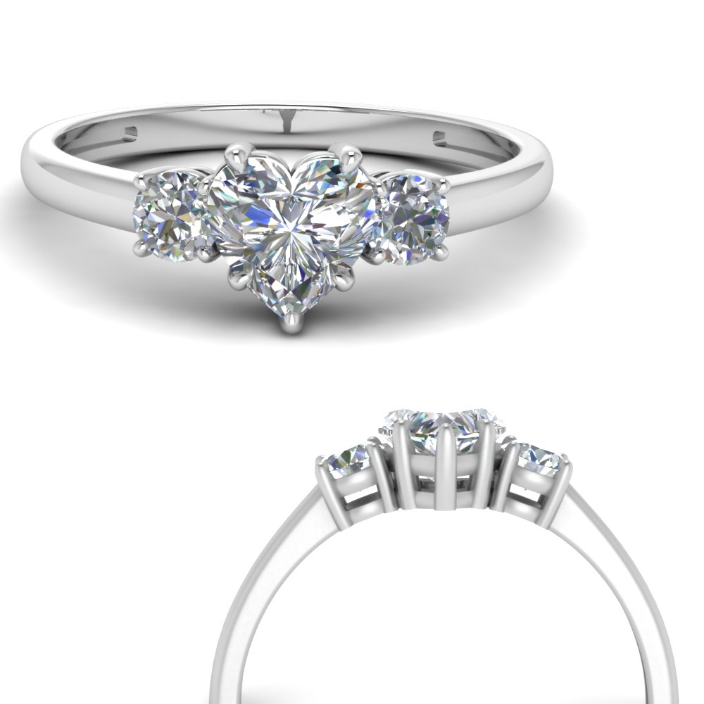 Wedding Ring Heart Shaped Diamond - Wedding Rings Sets Ideas