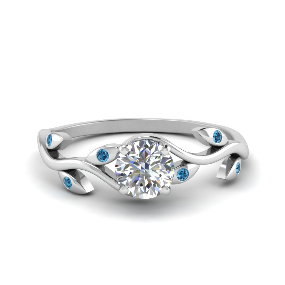 Diamond Branch Engagement Ring