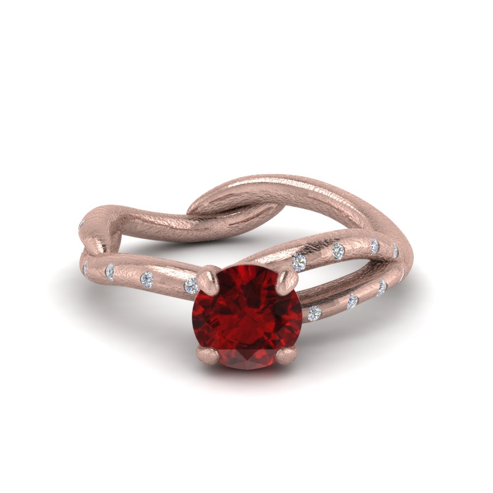 Branch Ruby Engagement Ring