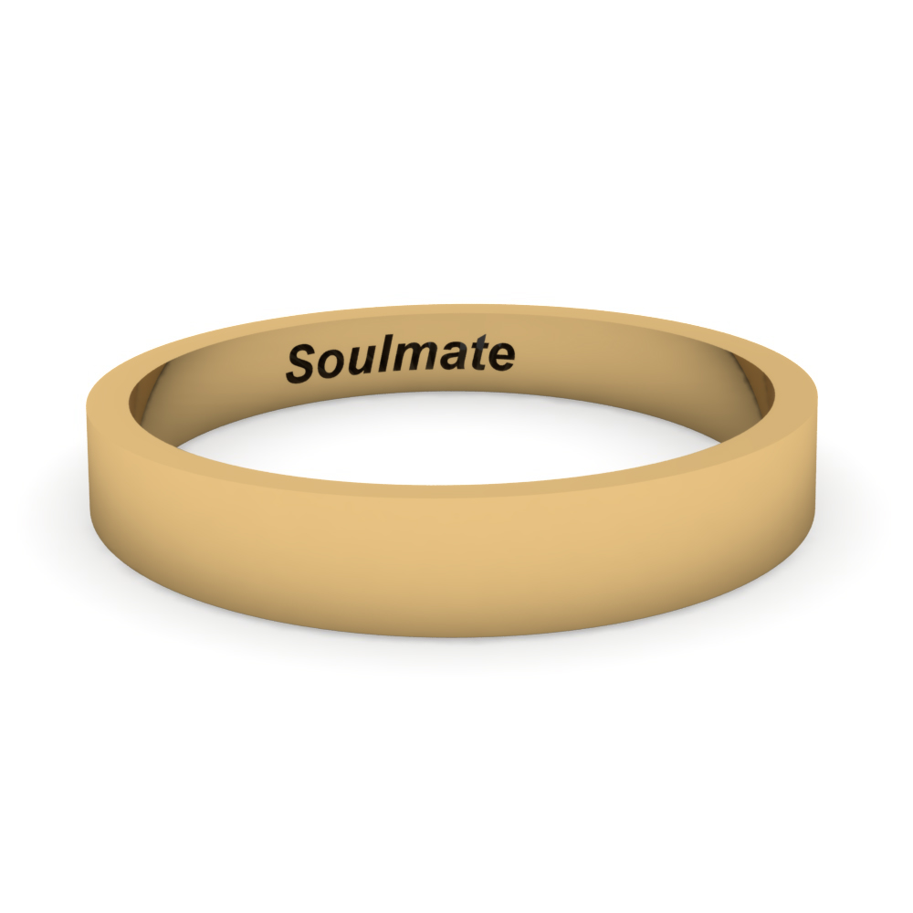 gold promise rings for men