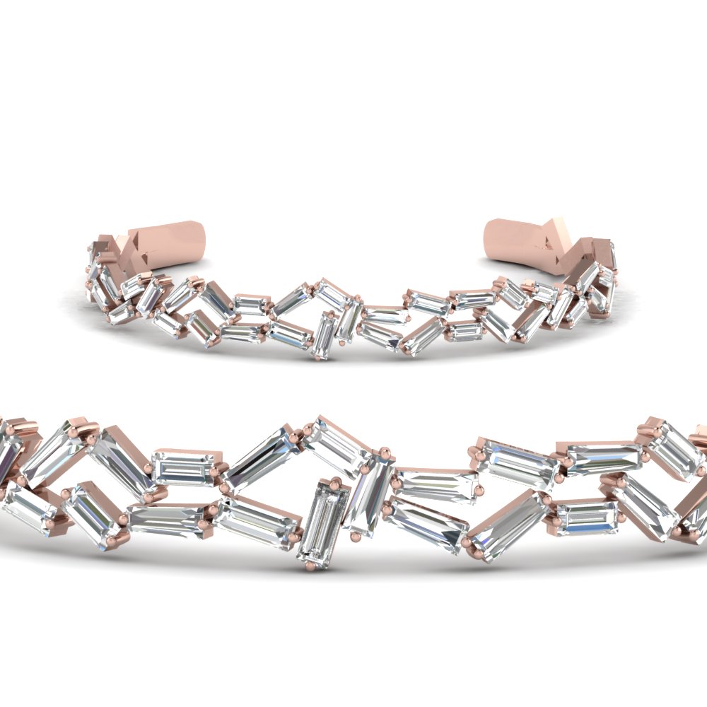 5 carat cluster-baguette-bangle-bracelet-in-FDBRC8582-NL-RG