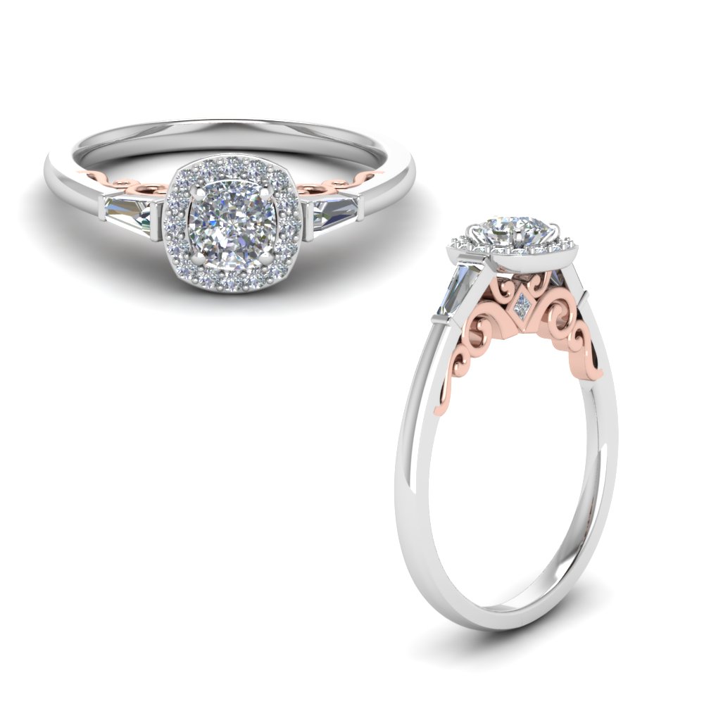 Oval Diamond Three Stone Engagement Ring - Find