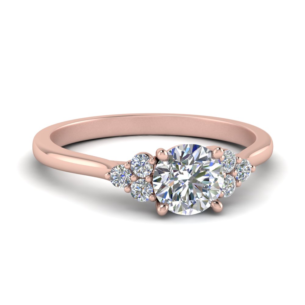 Delicate Diamond Promise Rings For Her In Gold | Diamonds