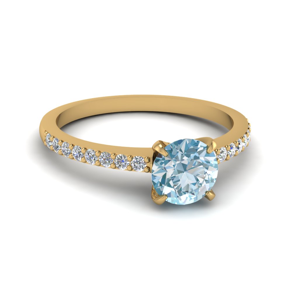 Update 146+ gold ring with aquamarine stone - awesomeenglish.edu.vn