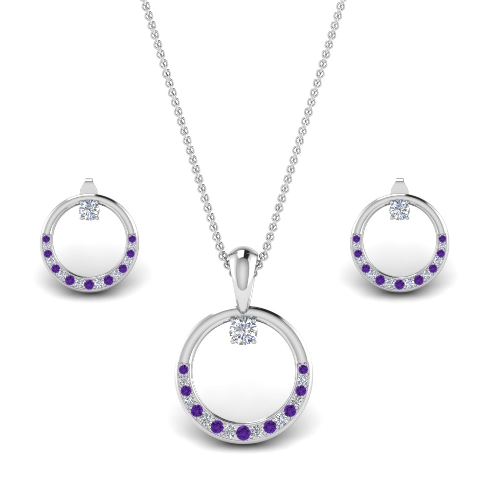 diamond-circle-earring-and-pendant-set-with-purple-topaz-in-FD9041SETGVITOANGLE1-NL-WG