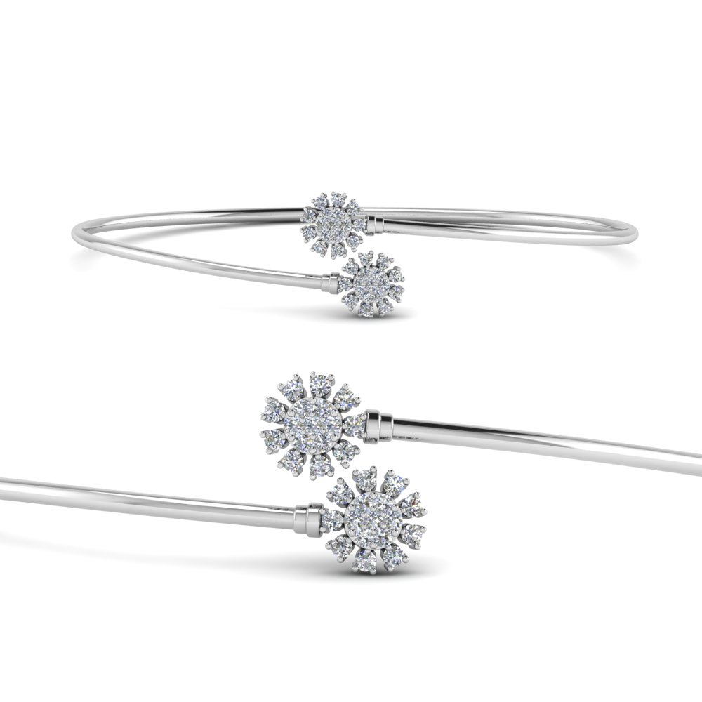 diamond-flower-open-bracelet-in-FDBRC9269ANGLE2-NL-WG
