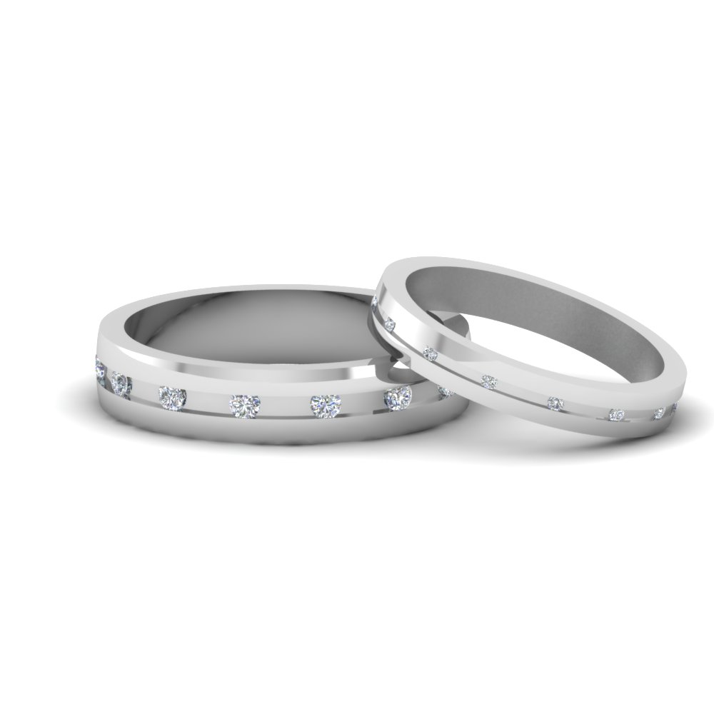 Matching Wedding Bands For Him And Her Fascinating Diamonds