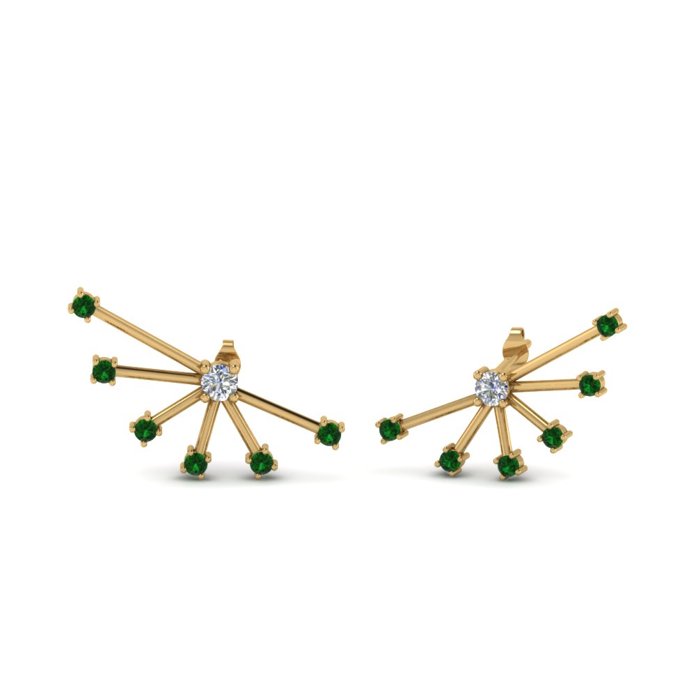 Emerald Earrings