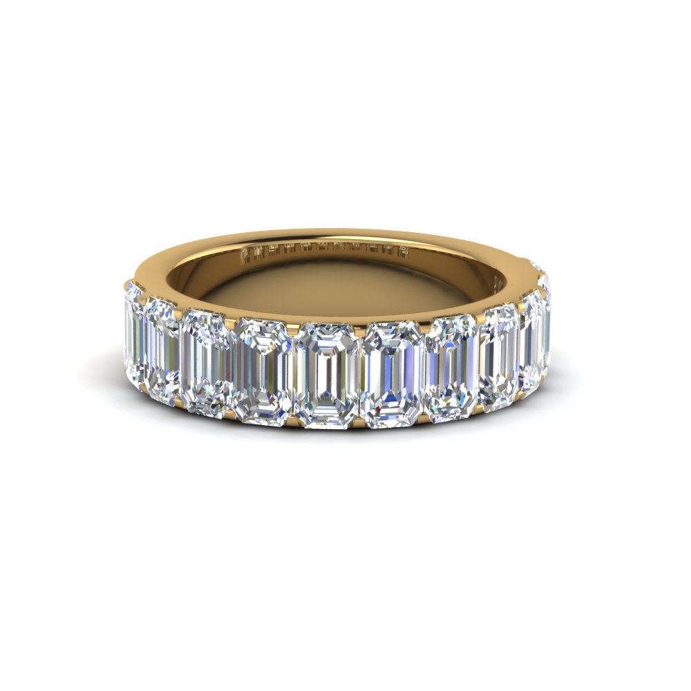 Details 149+ emerald cut band ring best - awesomeenglish.edu.vn
