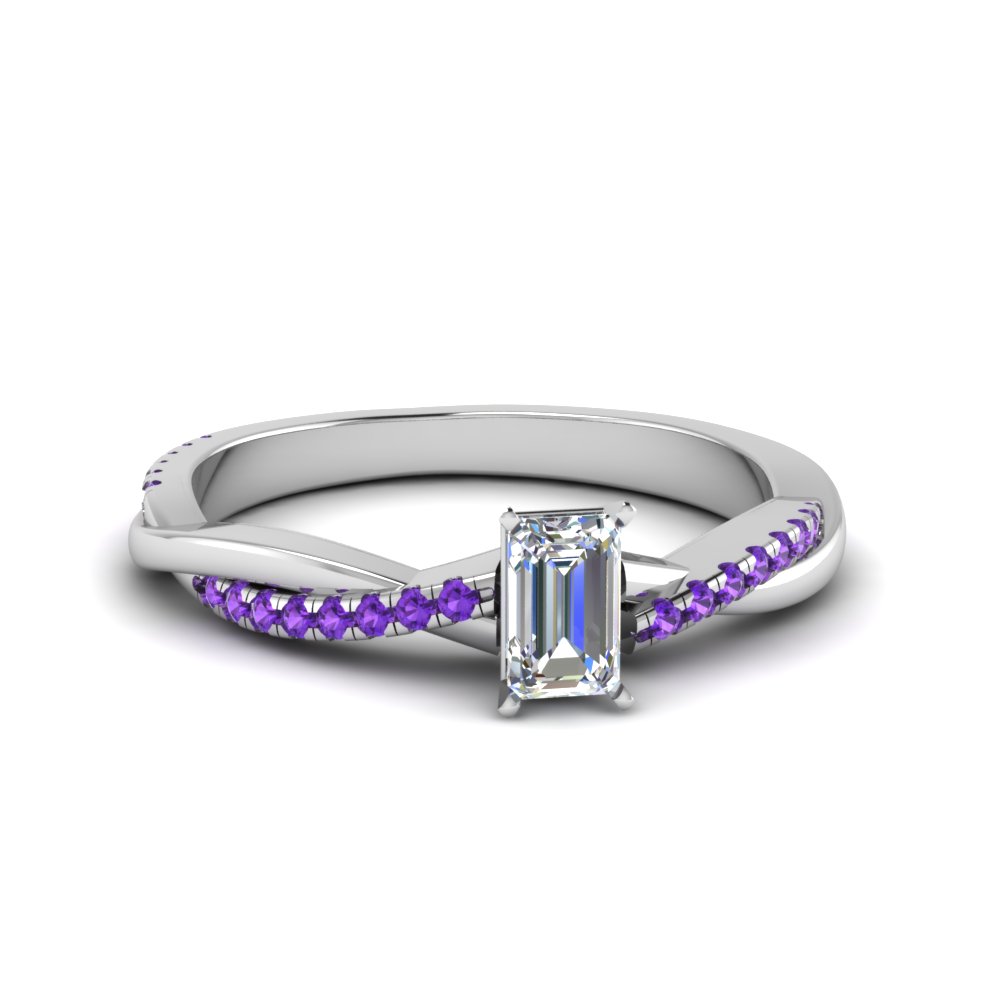 Infinity Twist Diamond Ring