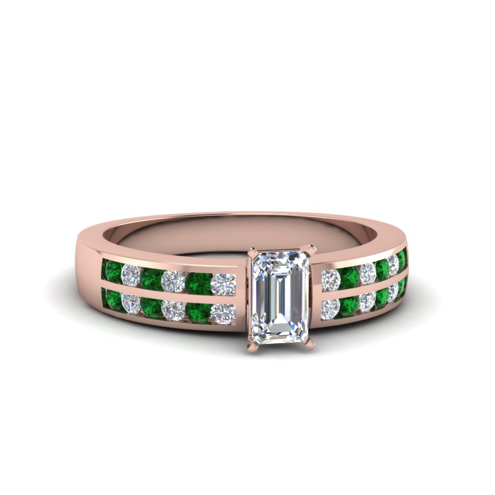 Emerald Engagement Rings For Women