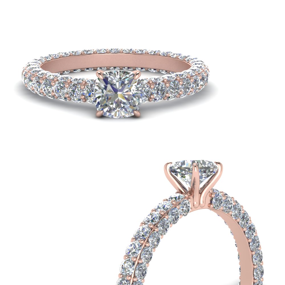 Eternity Diamond Engagement Ring