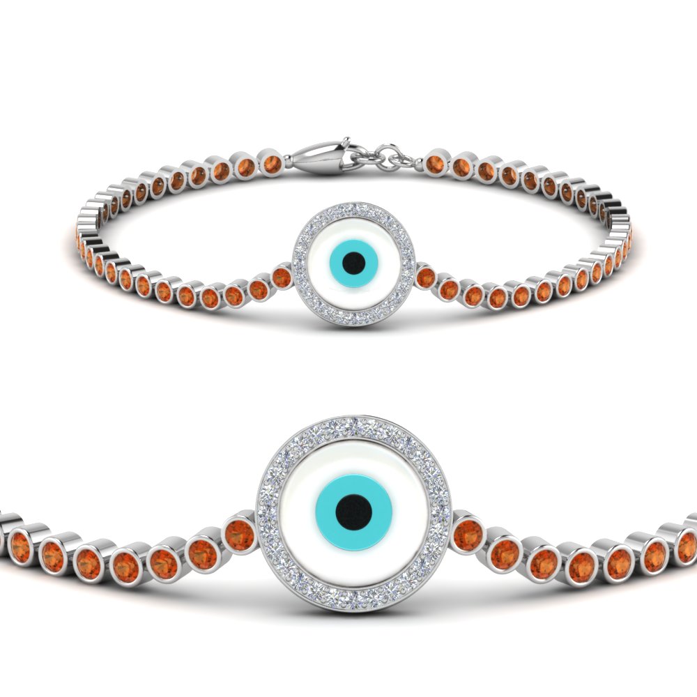 evil-eye-bezel-set-diamond-bracelet-with-orange-sapphire-in-FDBRC9157GSAORANGLE2-NL-WG