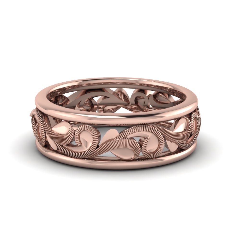 Filigree Eternity Wedding Band