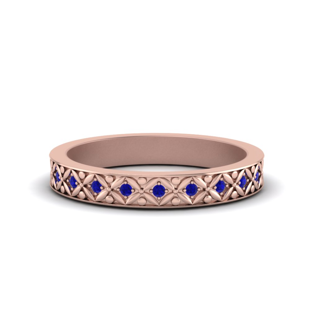 Sapphire Eternity Bands