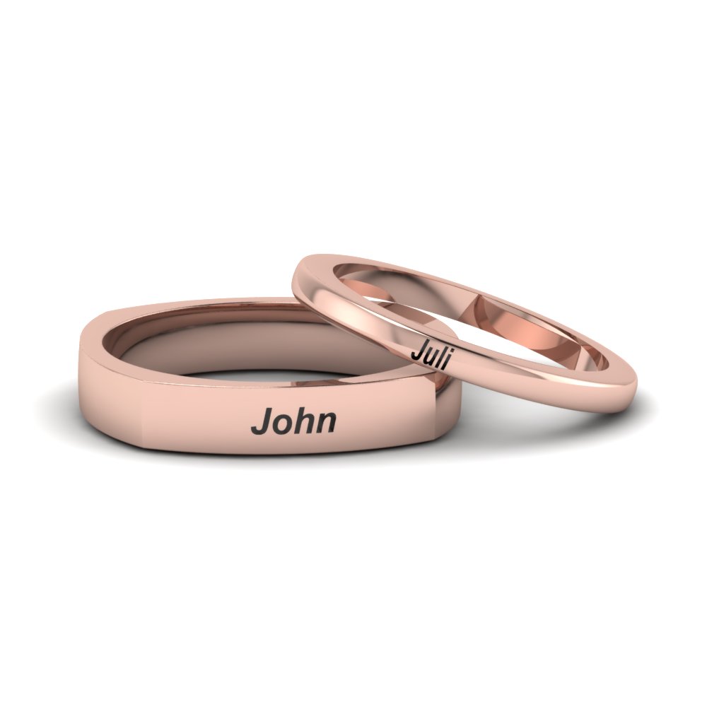 Matching bride and sale groom wedding rings