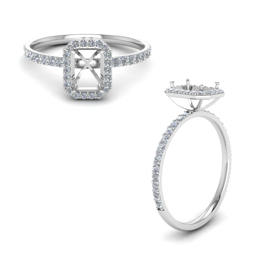 Halo Setting Only - Engagement Rings
