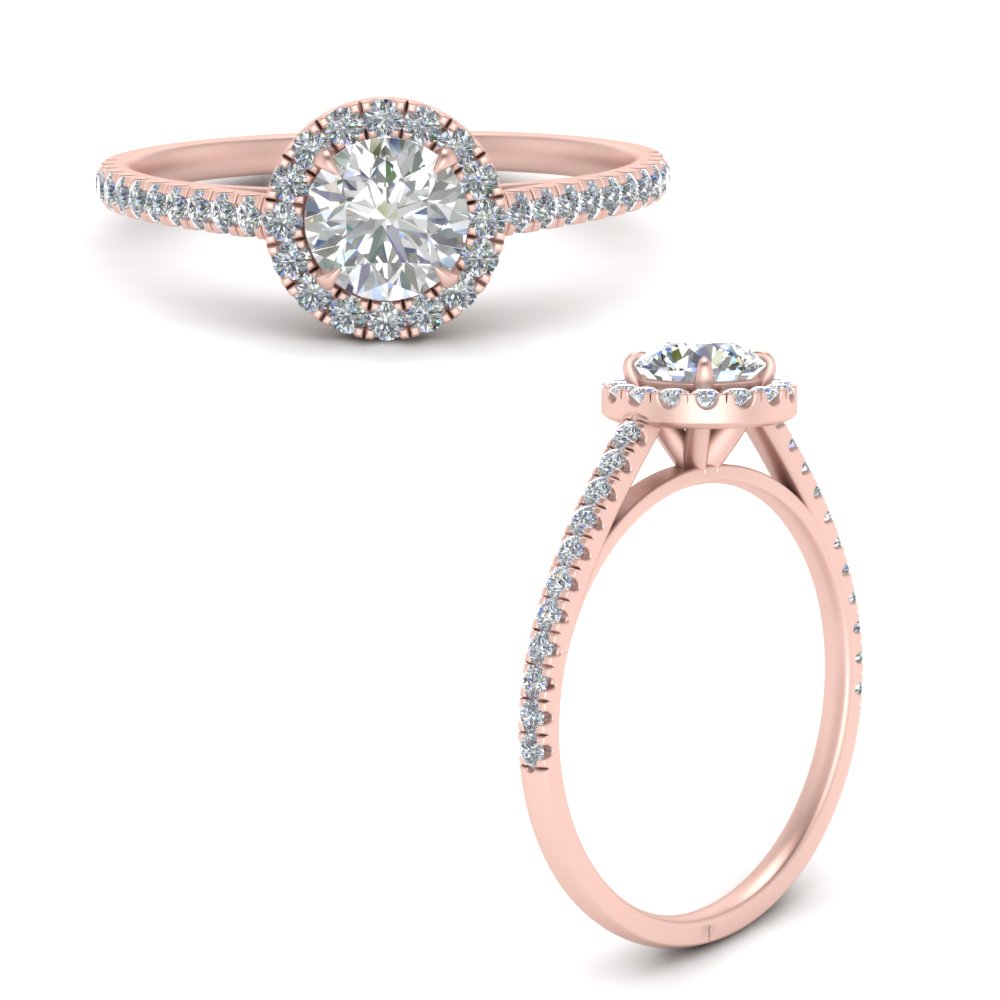 halo-lab diamond engagement-ring-with-pave-diamonds-in-FD8148RORANGLE3-NL-RG