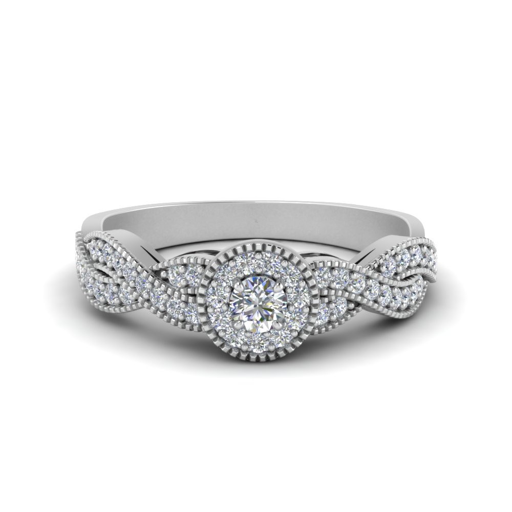 preset diamond engagement rings