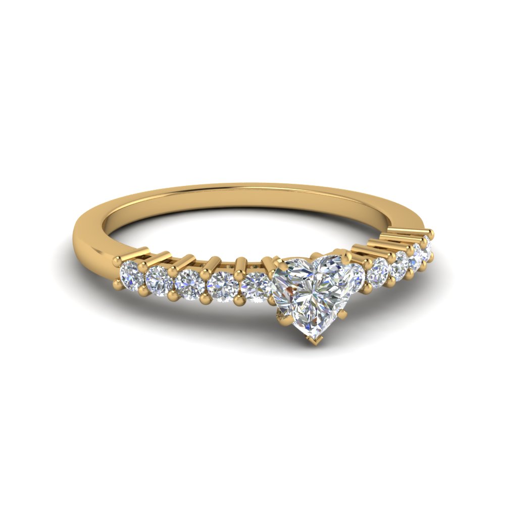 Shop For Unique Heart Shaped Engagement Rings |Fascinating Diamonds