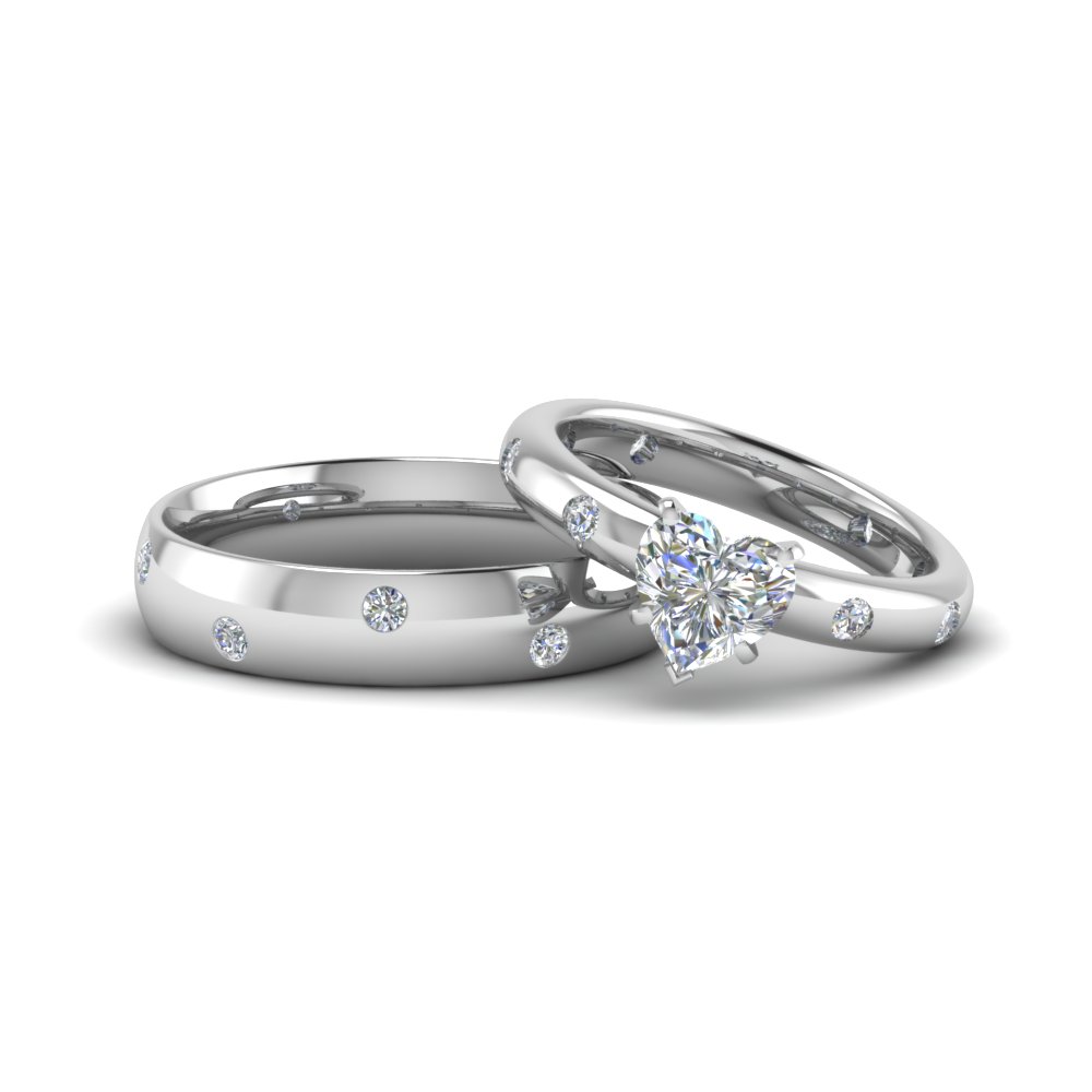 Matching Wedding Bands For Him And Her Fascinating Diamonds