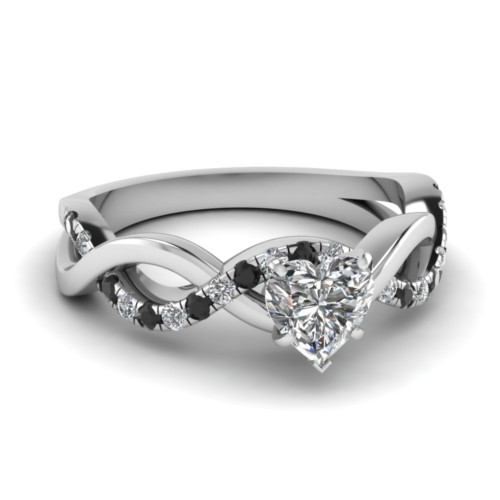 Side Stone Diamond Ring
