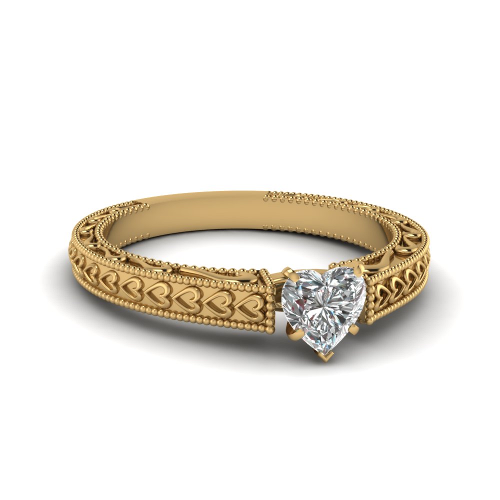 Antique Solitaire Diamond Ring